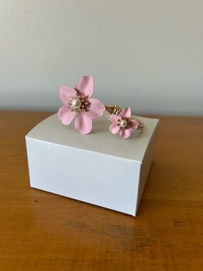 NWT Lilly Pulitzer Pearl Orchid Bracelet Conch Shell Pink Gold